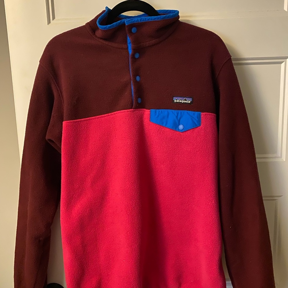 Patagonia Color Block Fleece Jacket